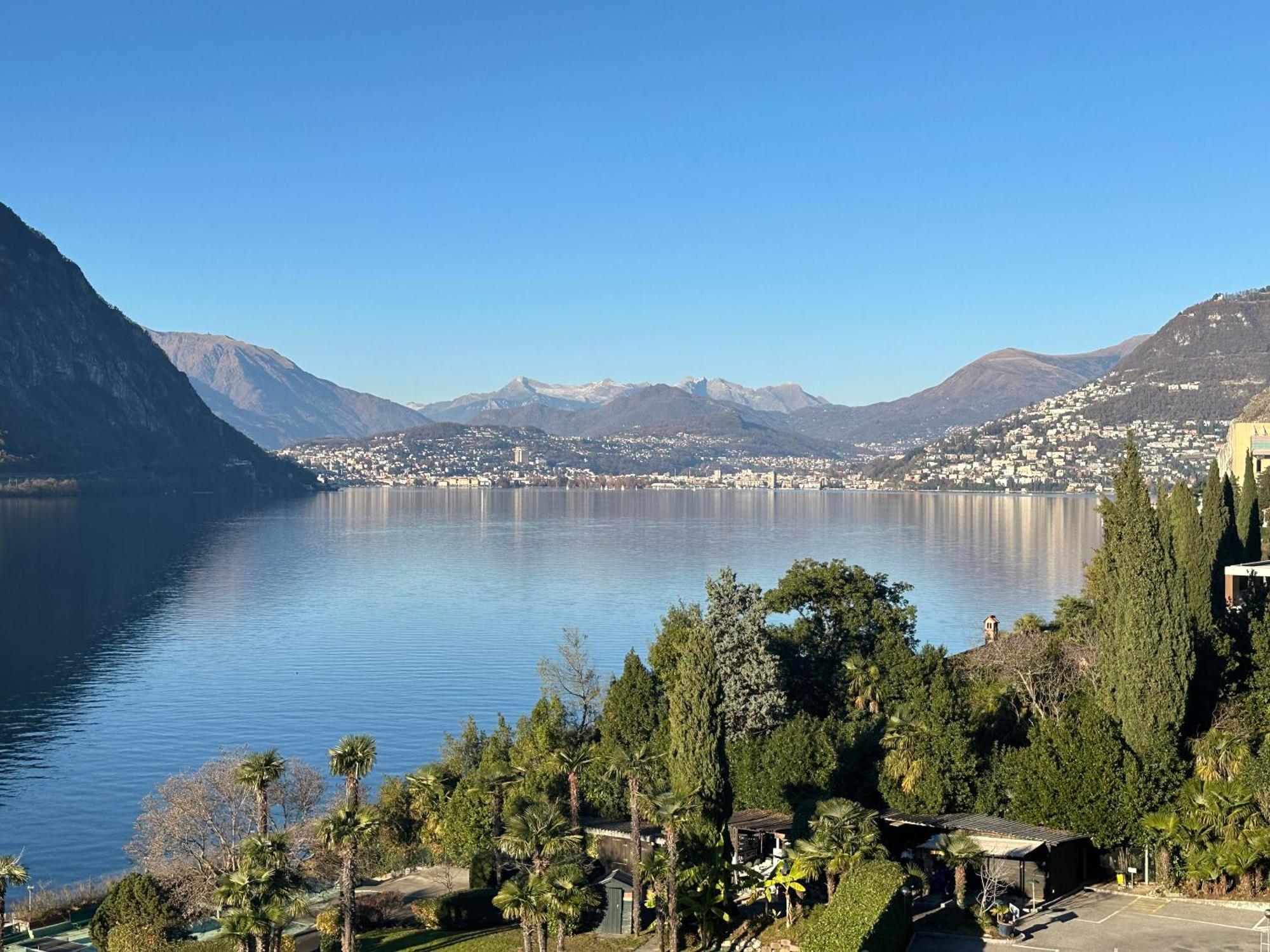 The View Of Lugano Apartmán Bissone