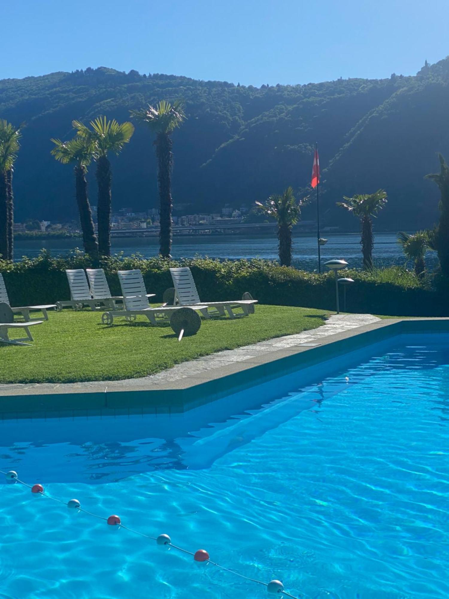 The View Of Lugano Appartement Bissone