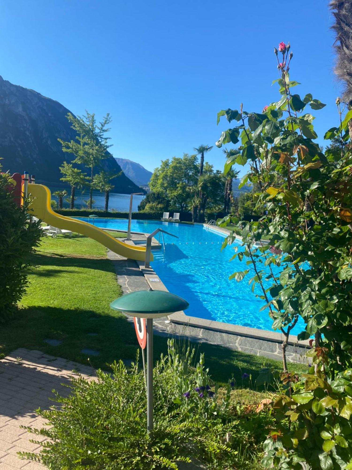 The View Of Lugano Appartement Bissone